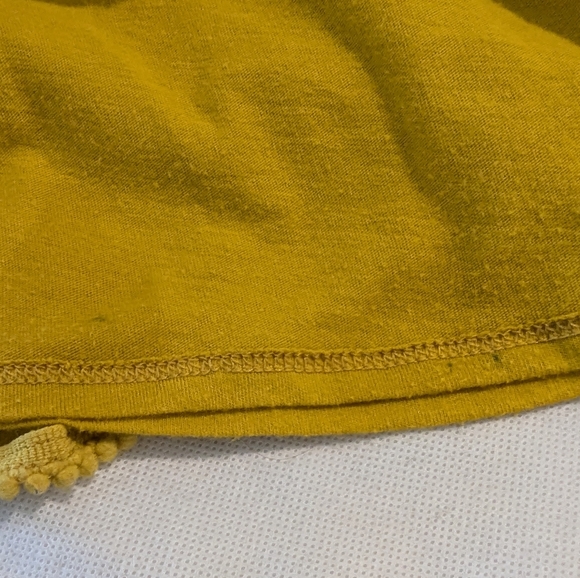 Charming Yellow Leaf Pattern Kids Dress - Picture 5 of 5